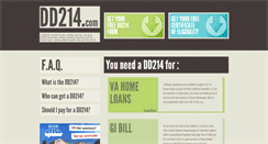 Desktop Screenshot of dd214.com