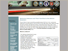 Tablet Screenshot of dd214.org